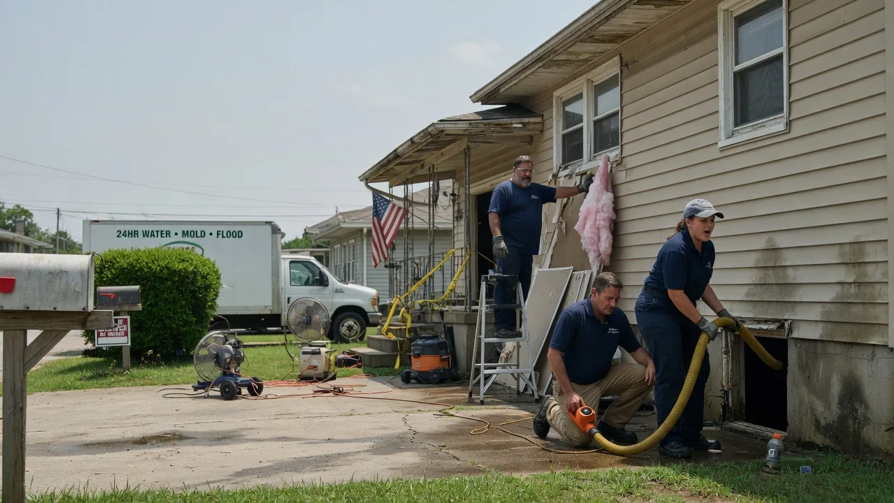 Water Damage Repair in Iberia, OH near me